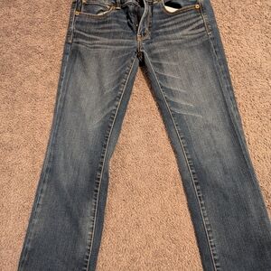 American Eagle Outfitters Blue Ankle Jeans